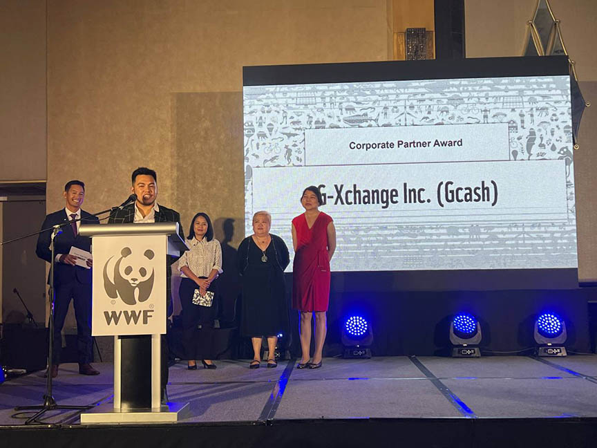 GCash receives award from WWF Philippines