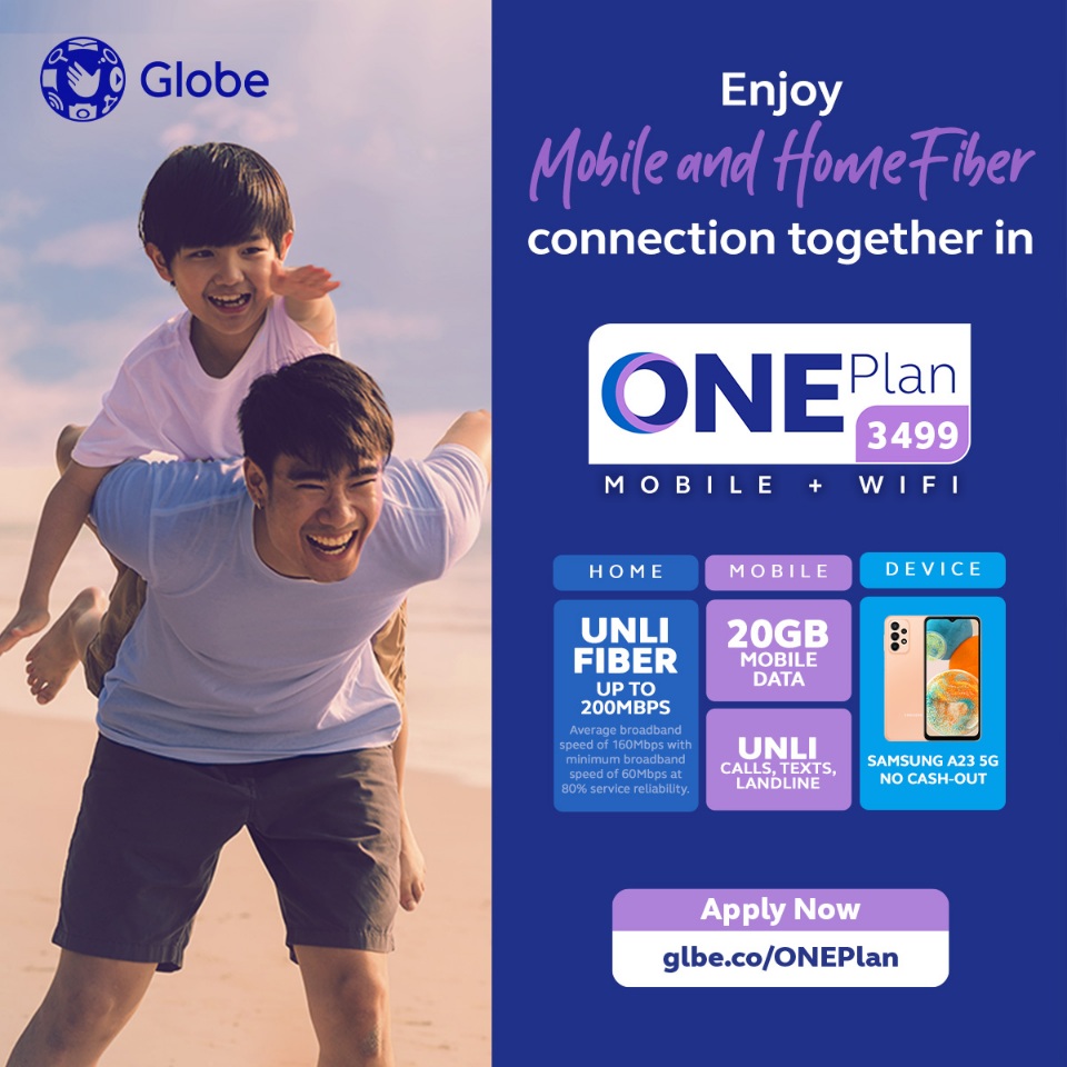 Globe’s ONEPlan: Mobile and fiber in one